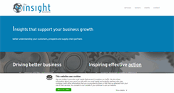 Desktop Screenshot of insightbusiness.co.uk