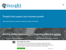 Tablet Screenshot of insightbusiness.co.uk