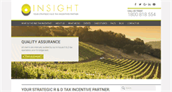 Desktop Screenshot of insightbusiness.com.au